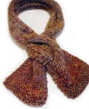 knit – Big Cable Mini Scarf