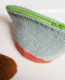 crochet - handy cotton pouch