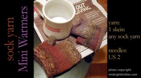 knit – Sock Yarn Mini warmers