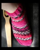 black and hot pink