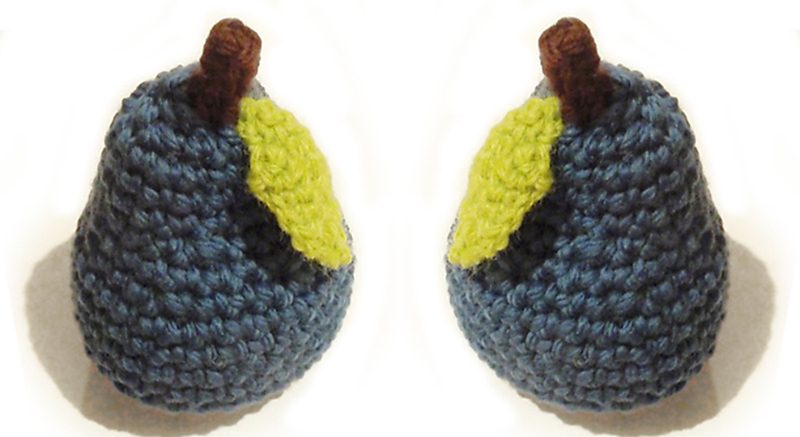 amigurumi pear crochet pattern