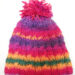 kids hat knitted with Karaoke yarn