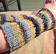 knitted leg warmers