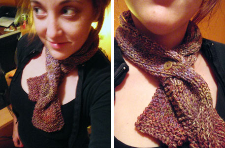 free knitting scarf pattern