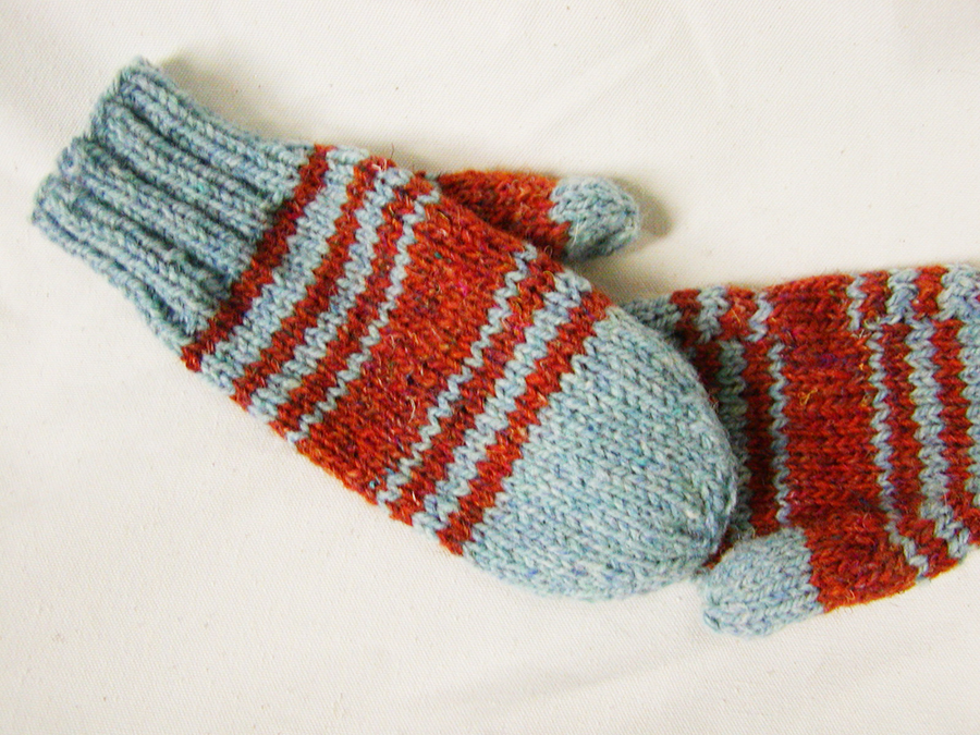 tweedy mittens knitting pattern